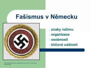 fa ismus v n mecku