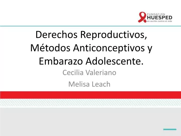 derechos reproductivos m todos anticonceptivos y embarazo adolescente