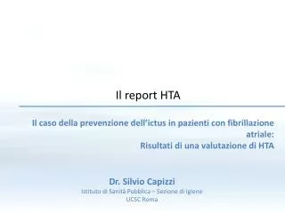 il report hta