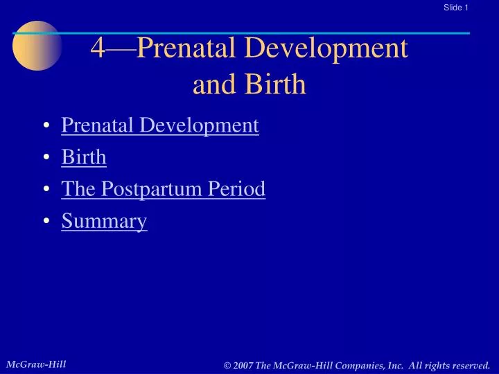4 prenatal development and birth
