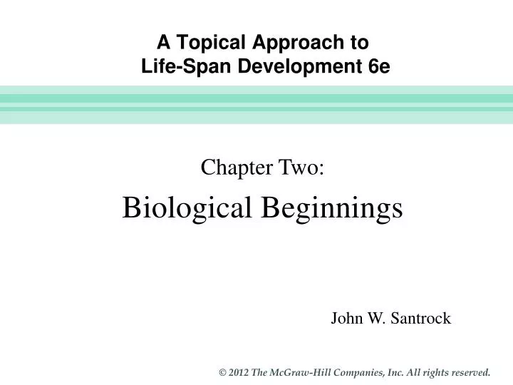 a topical approach to life span development 6e