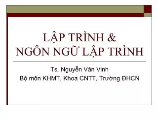 l p tr nh ng n ng l p tr nh