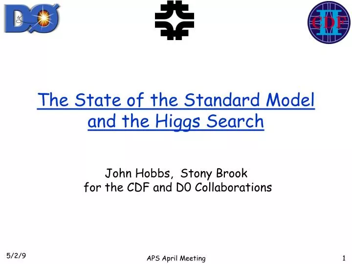 the state of the standard model and the higgs search