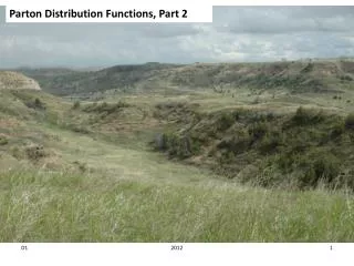 Parton Distribution Functions, Part 2