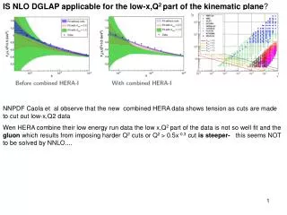 IS NLO DGLAP applicable for the low-x,Q 2 part of the kinematic plane ?