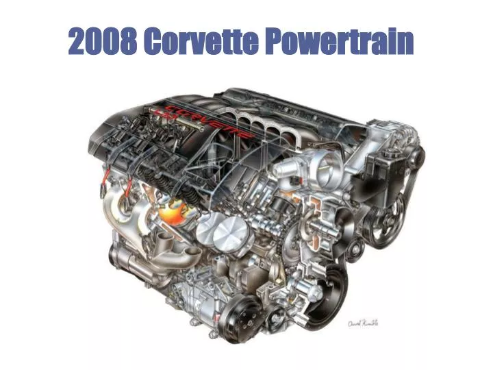 2008 corvette powertrain