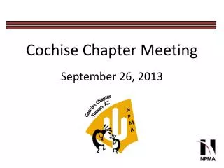 Cochise Chapter Meeting September 26, 2013