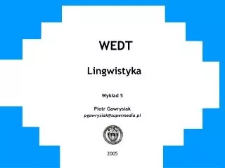 wedt lingwistyka