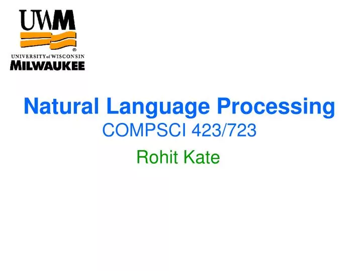natural language processing compsci 423 723