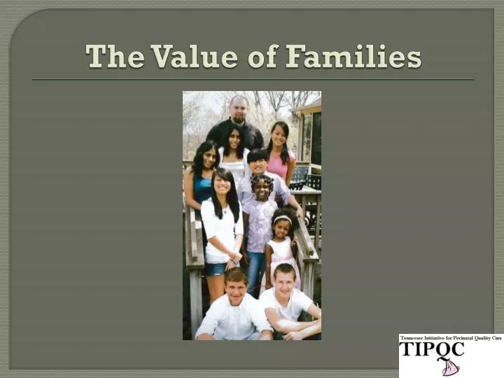 the value of families