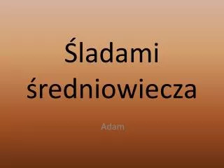 ladami redniowiecza