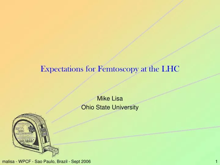 expectations for femtoscopy at the lhc