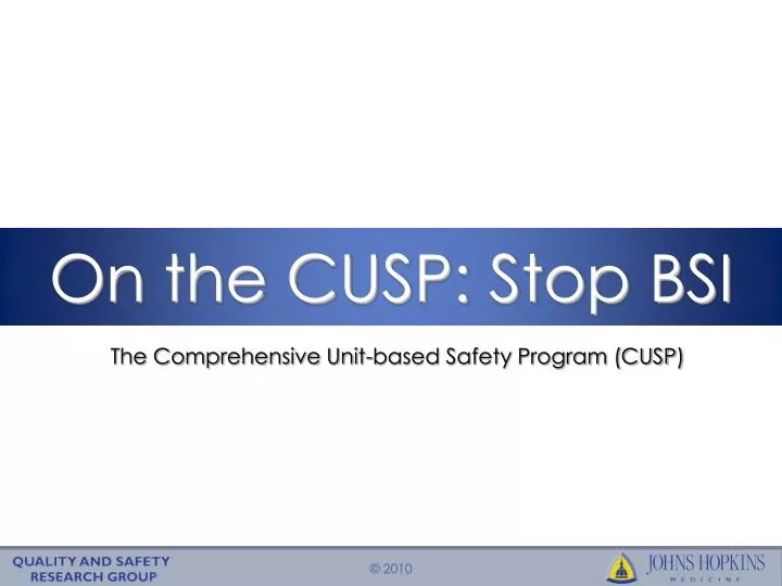 on the cusp stop bsi
