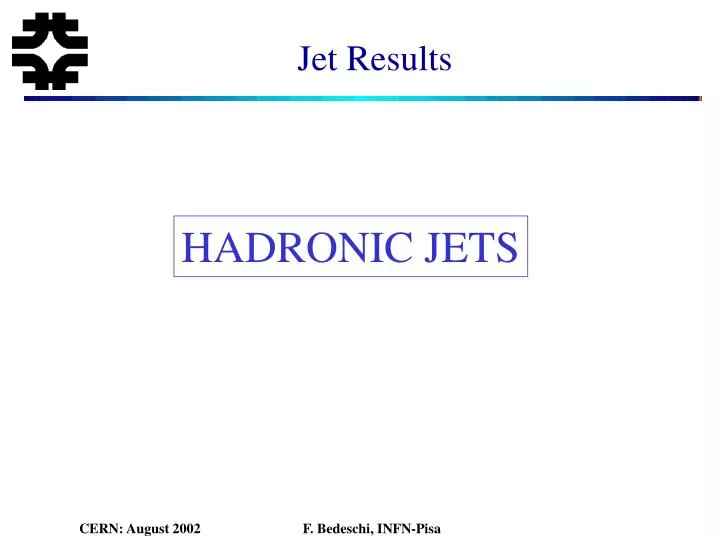 jet results