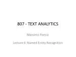 807 - TEXT ANALYTICS - slide 1