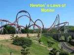Newton ’ s Laws of Motion - slide 1