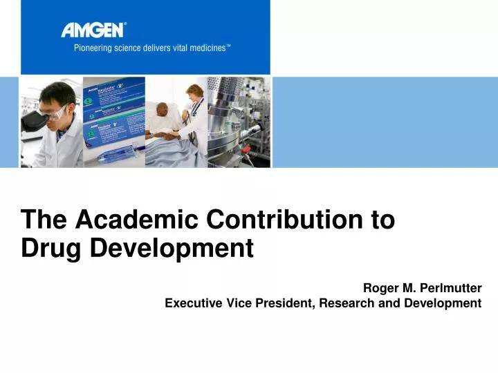 the academic contribution to drug development