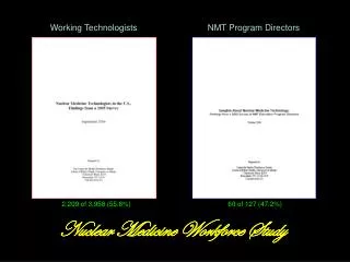 Nuclear Medicine Workforce Study