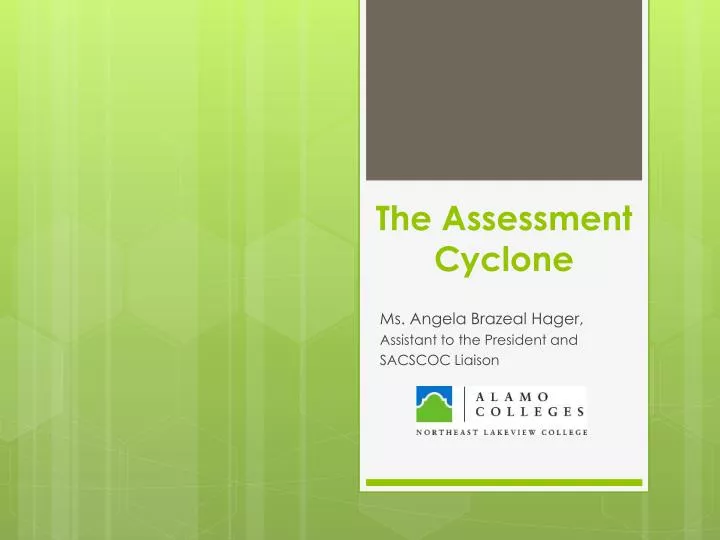 t he assessment cyclone