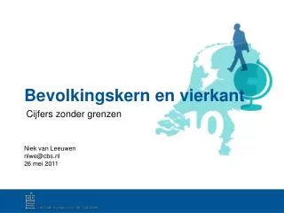 bevolkingskern en vierkant