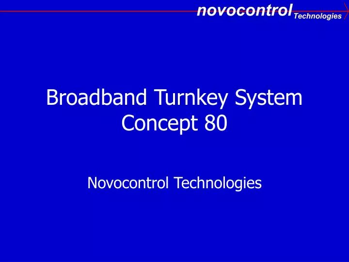 novocontrol technologies