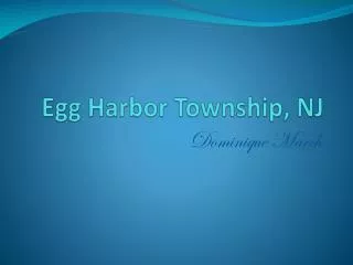 Egg Harbor Township, NJ