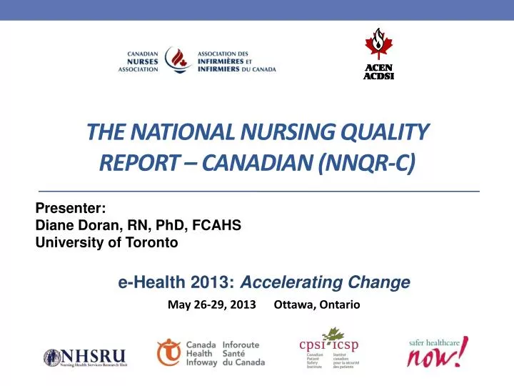 the national nursing quality report canadian nnqr c