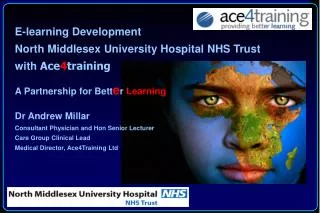 Dr Andrew Millar Consultant Physician and Hon Senior Lecturer Care Group Clinical Lead