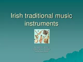 Irish traditional music instruments