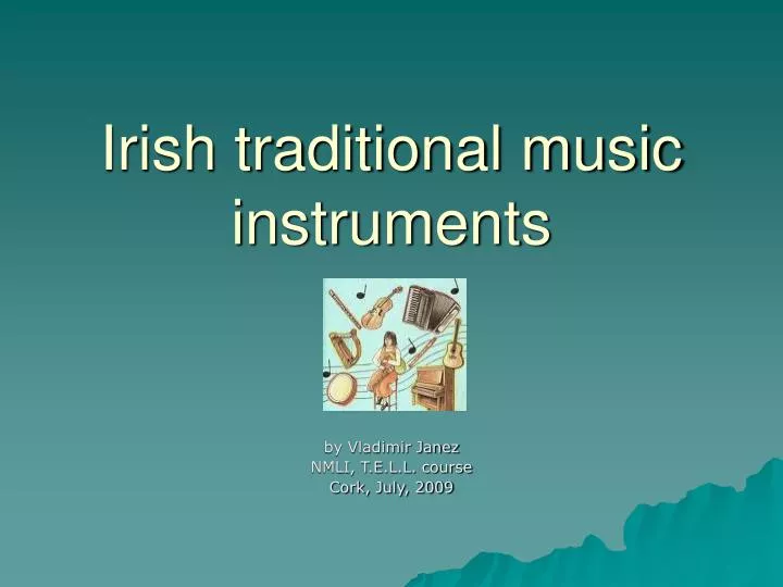 irish traditional music instruments