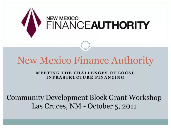 new mexico finance authority