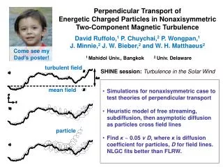 Perpendicular Transport of Energetic Charged Particles in Nonaxisymmetric