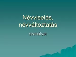 n vvisel s n vv ltoztat s