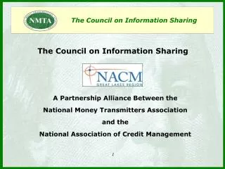 The Council on Information Sharing