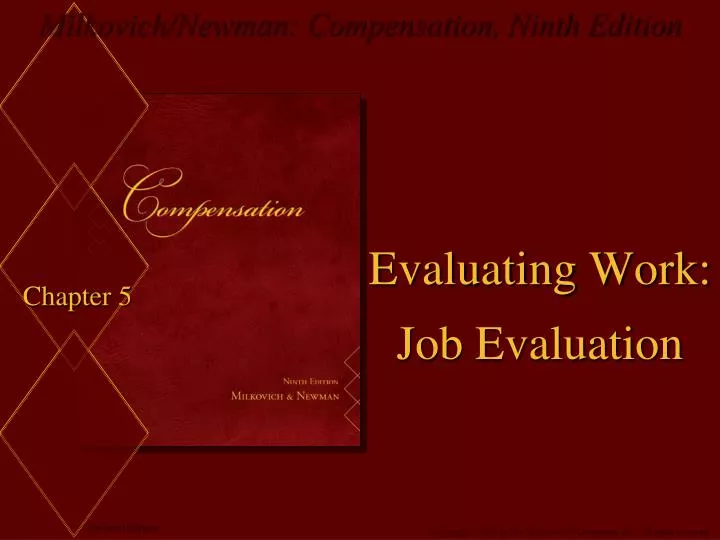 evaluating work job evaluation