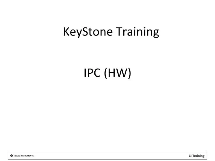 ipc hw