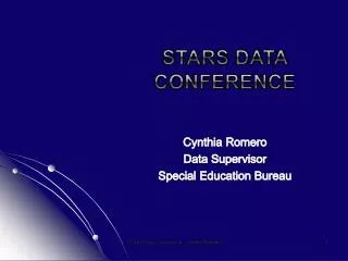 Stars Data Conference