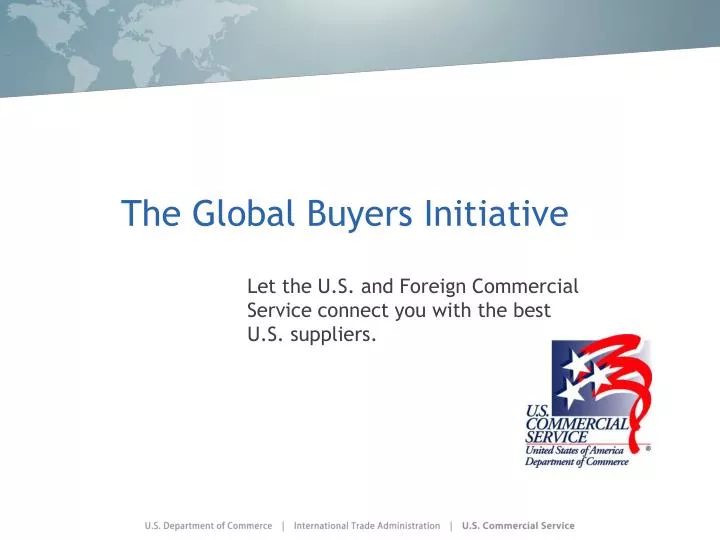 the global buyers initiative