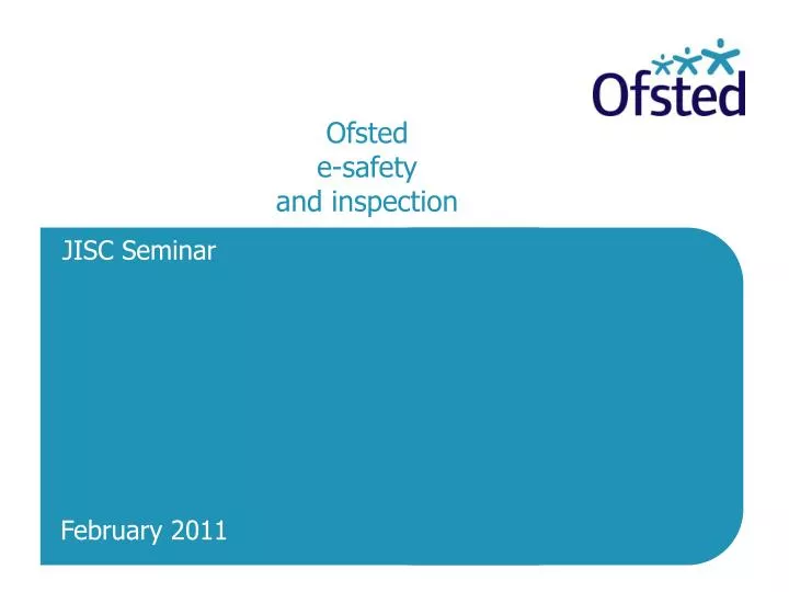 ofsted e safety and inspection