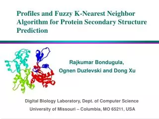 Profiles and Fuzzy K-Nearest Neighbor Algorithm for Protein Secondary Structure Prediction