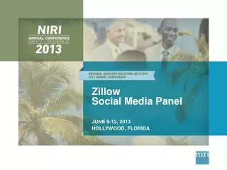 Zillow Social Media Panel