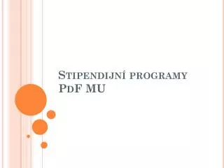 stipendijn programy pdf mu