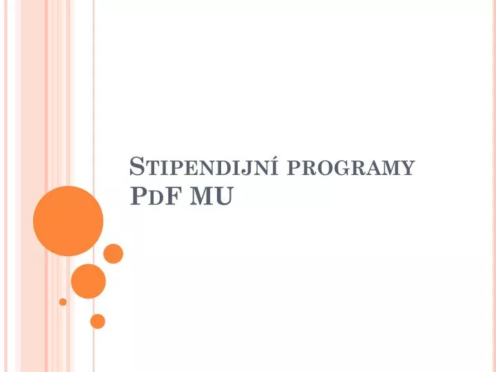 stipendijn programy pdf mu