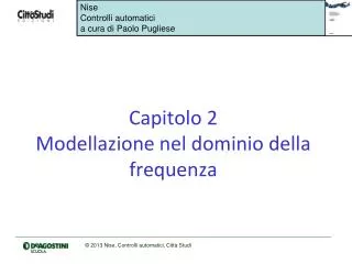 capitolo 2 modellazione nel dominio della frequenza