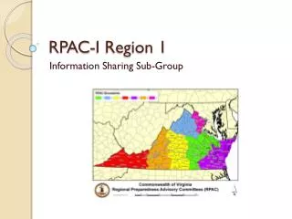 RPAC-I Region 1
