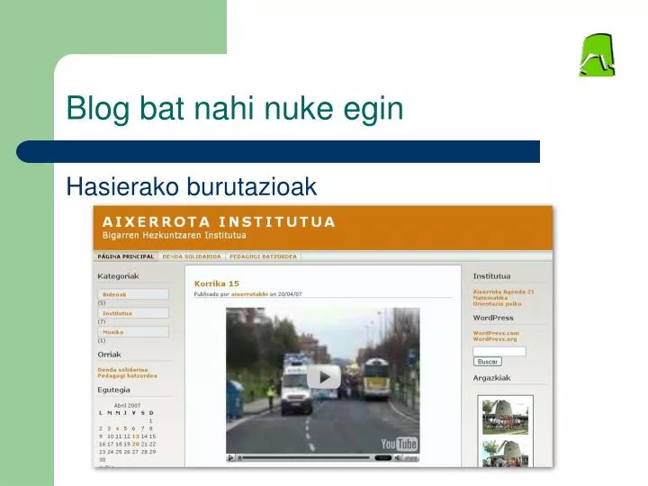 blog bat nahi nuke egin