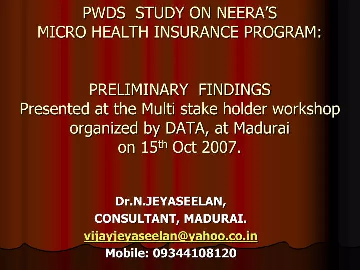 dr n jeyaseelan consultant madurai vijayjeyaseelan@yahoo co in mobile 09344108120