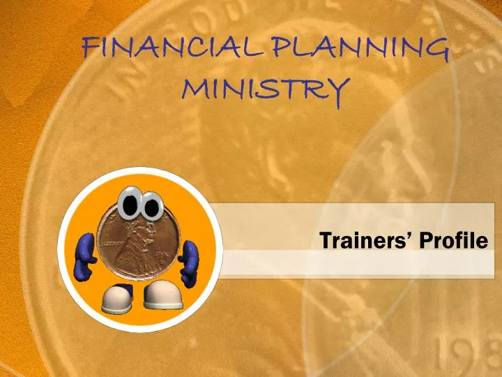 financial planning ministry