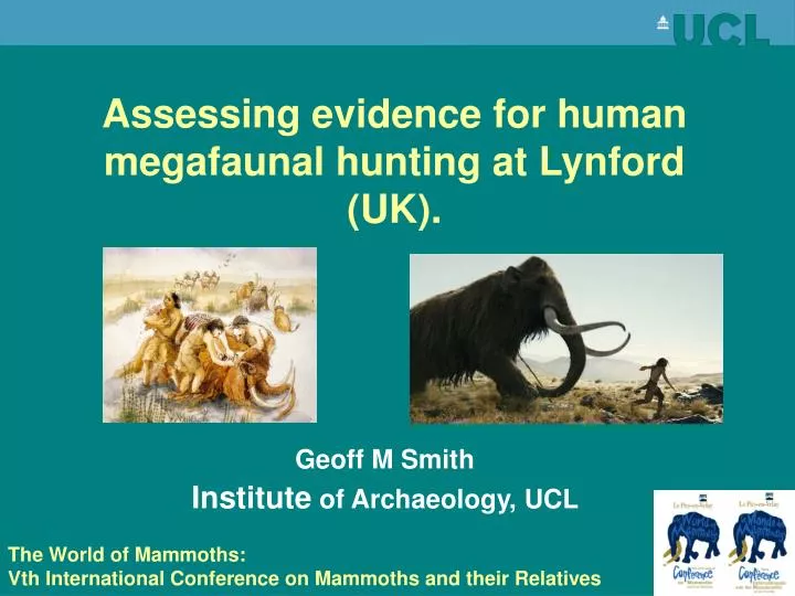 assessing evidence for human megafaunal hunting at lynford uk