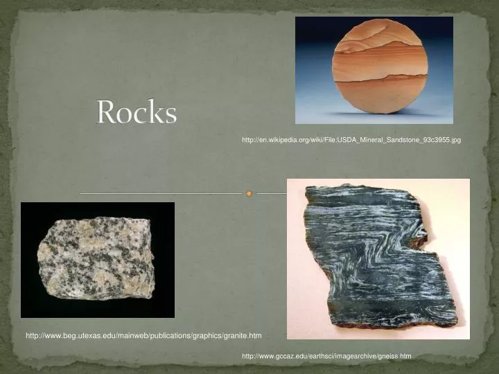 rocks